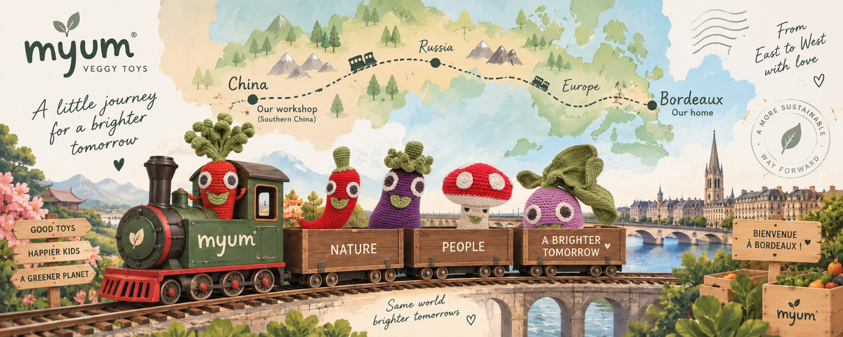 De la Chine à Bordeaux : le grand voyage en TRAIN de nos petits légumes Image