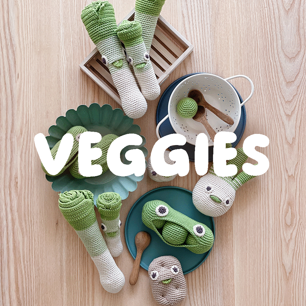 Légumes fait-main au crochet
