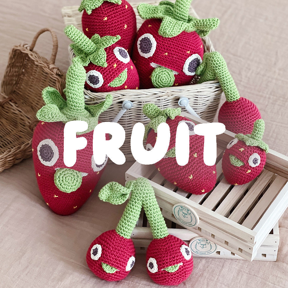 Peluche Fruits au Crochet 🍓 Image