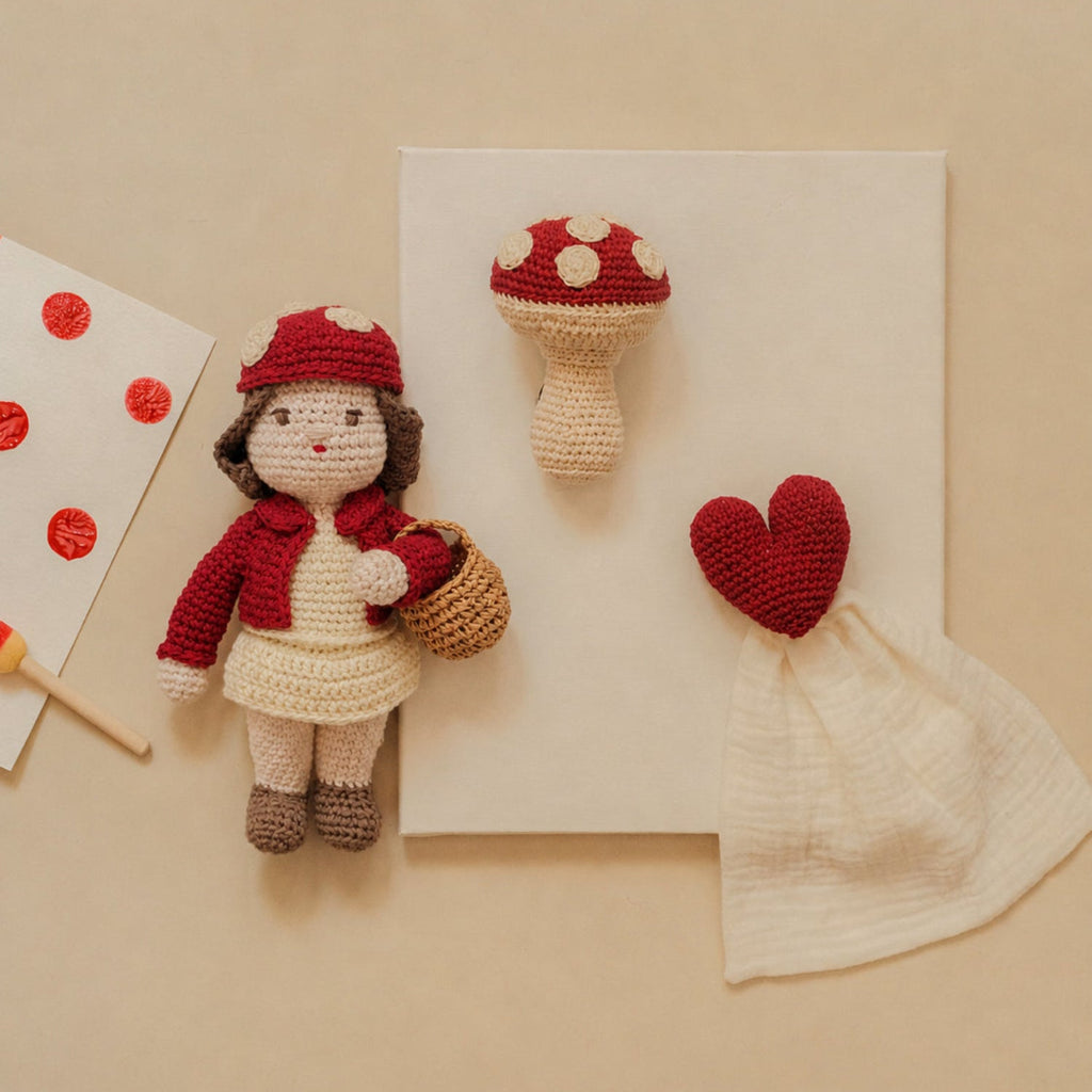 hochet-poupée-crochet-handmade-bébé-jouet-montessori-doll