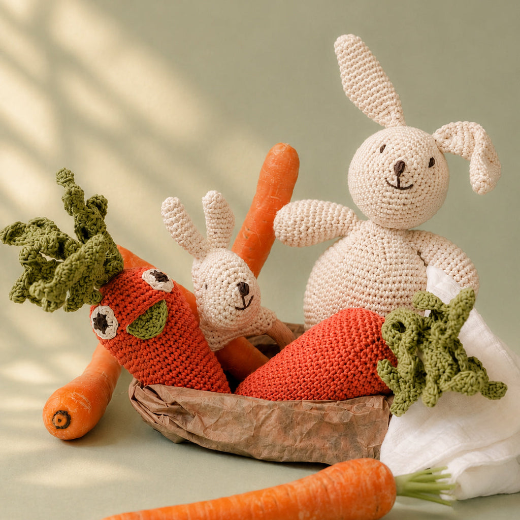 Bunny Soft Toy 100% organic cotton