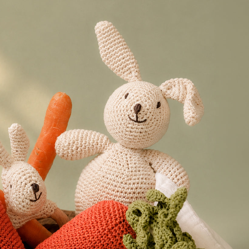 Bunny Soft Toy 100% organic cotton