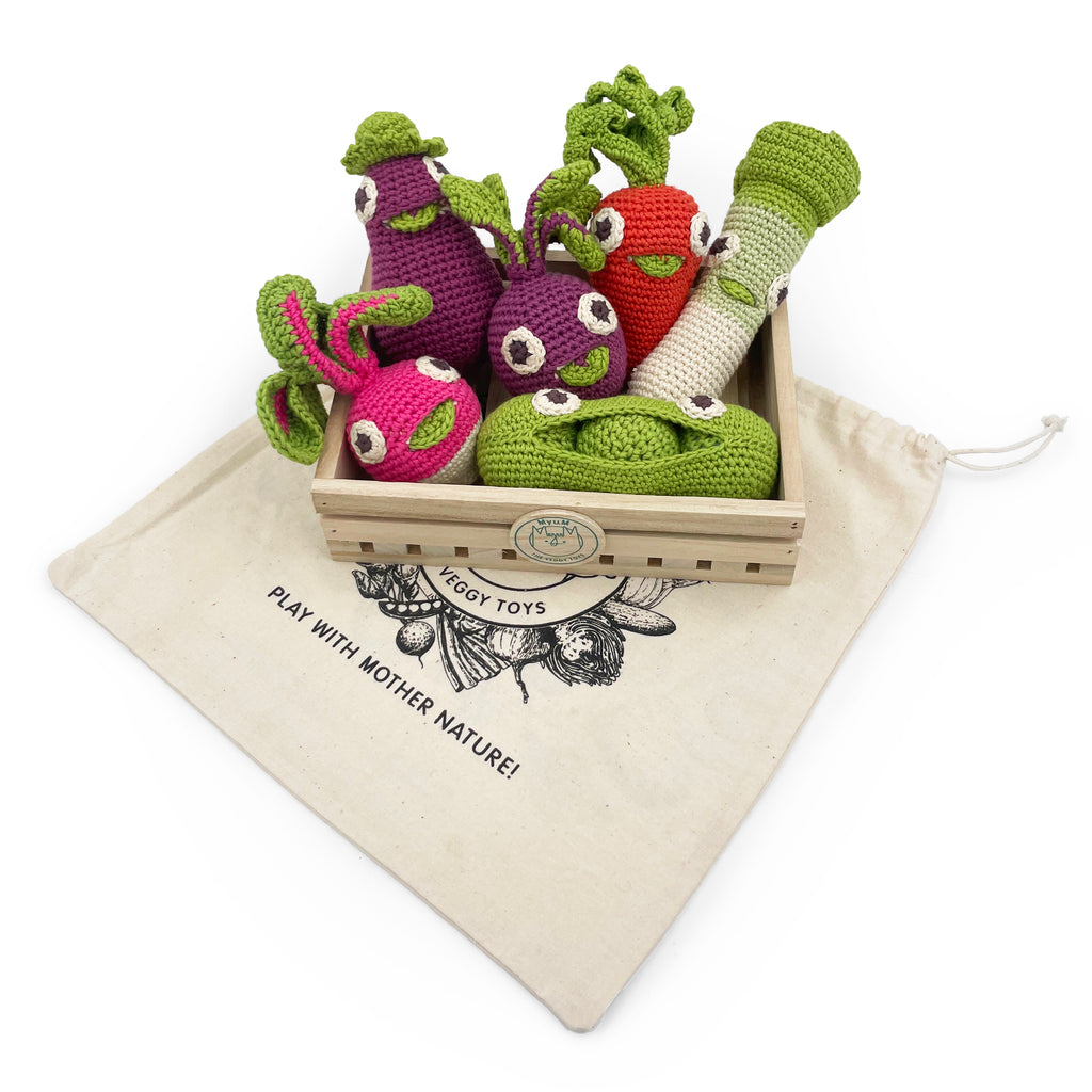 Cagette à Fruits & Légumes en bois taille S - BtoB