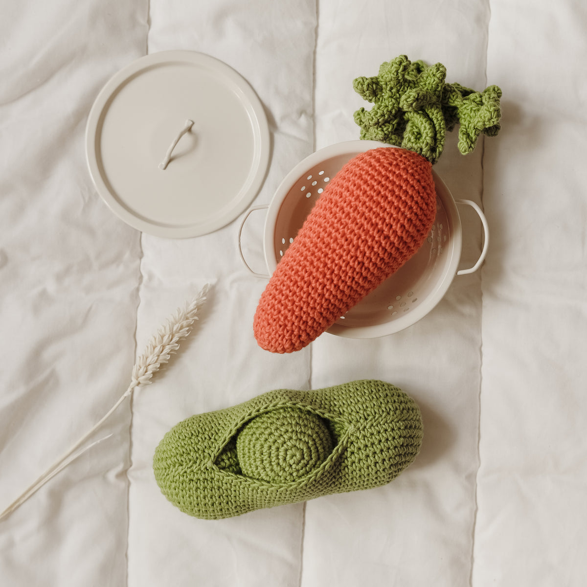 Green Peas Rattle - 5pcs