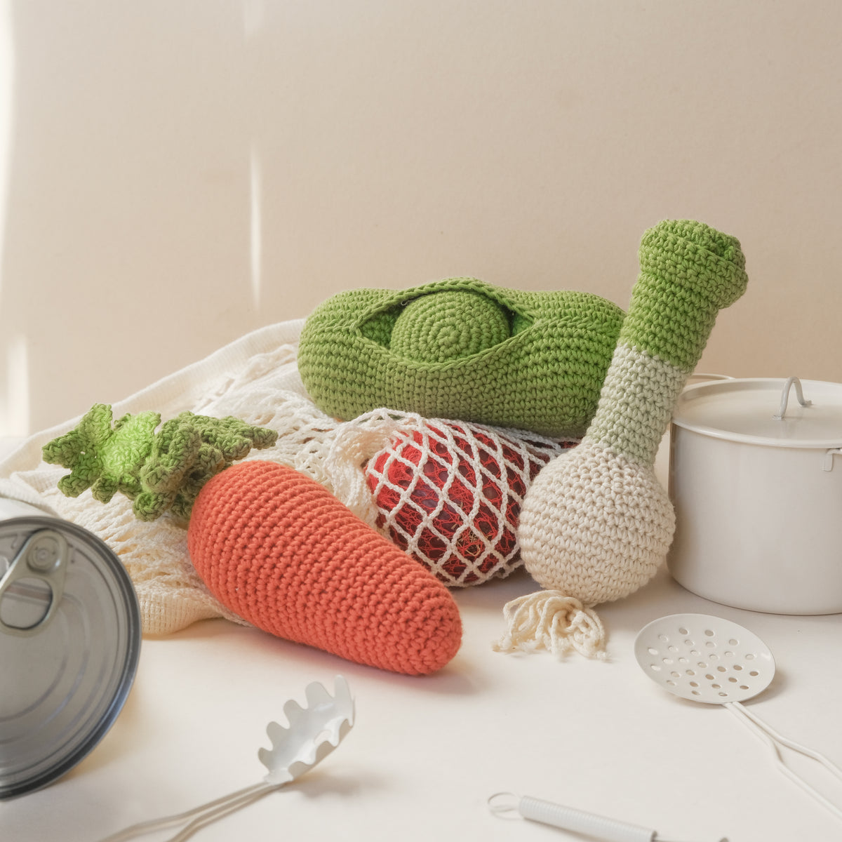 Green Peas Rattle - 5pcs