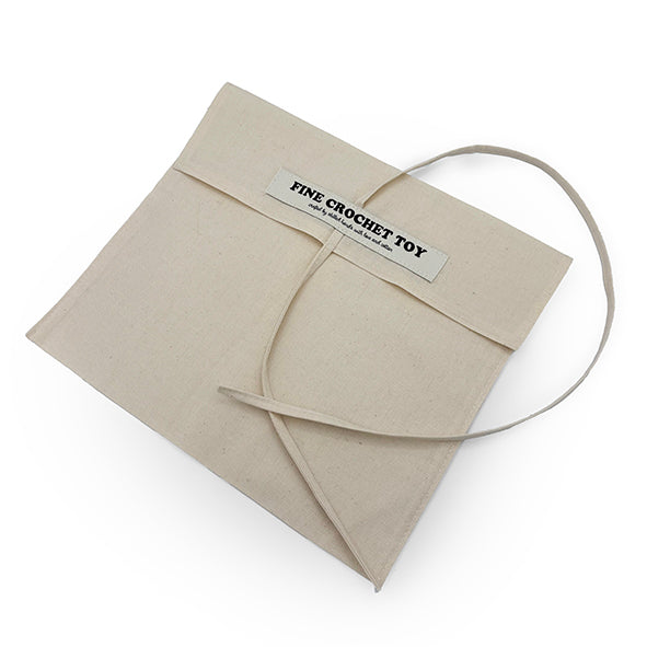 Pouch Letter Bag 100% organic cotton size S