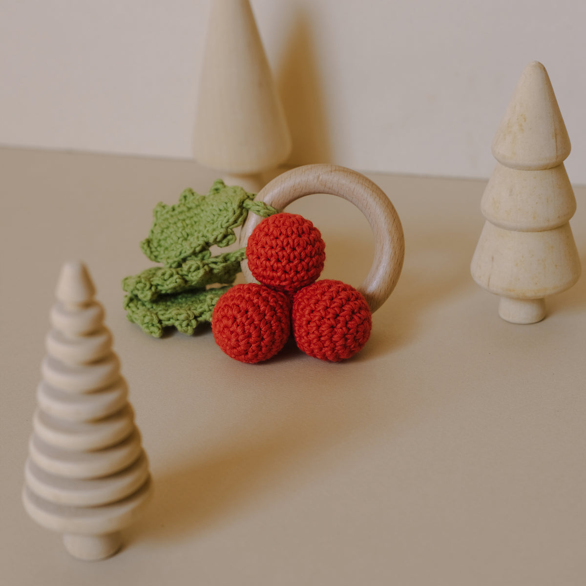 anneau dentition pour bébé en crochet