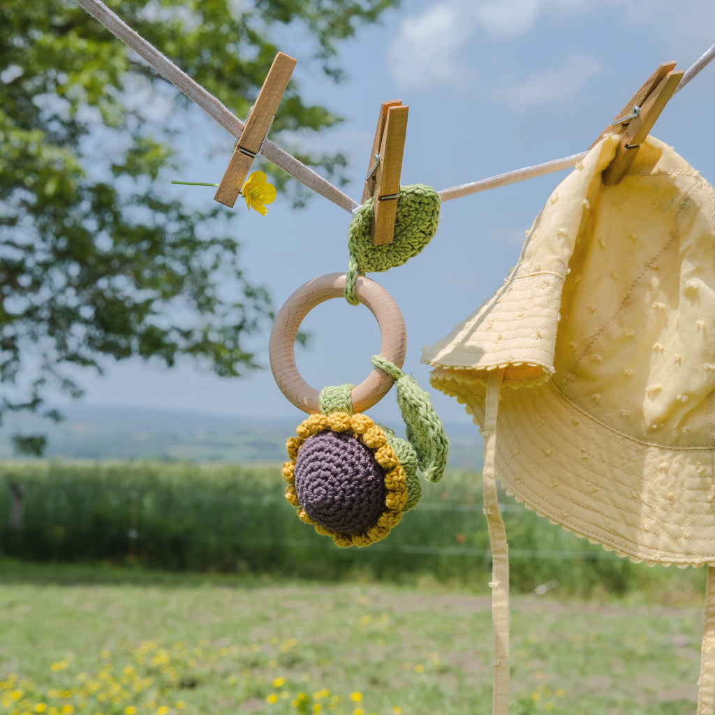 anneau dentition pour bébé en crochet