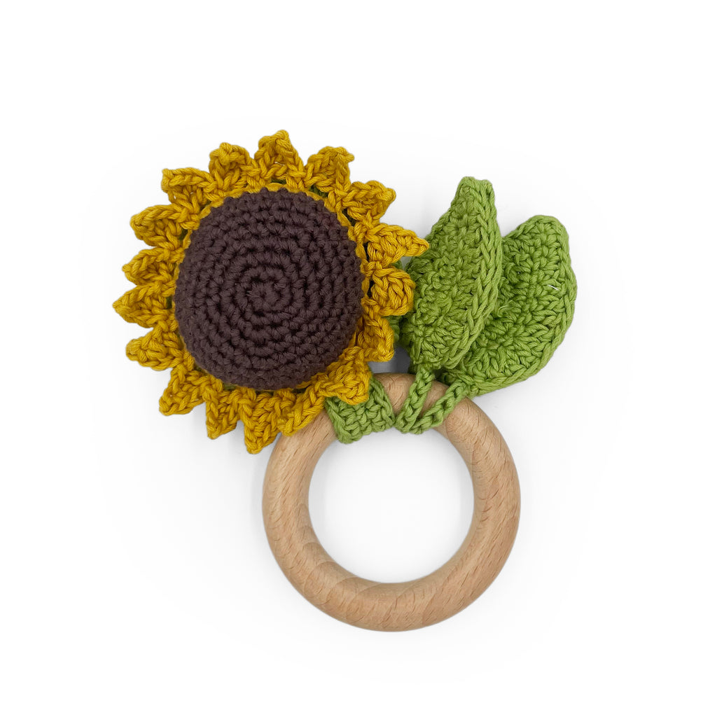 anneau dentition pour bébé en crochet
