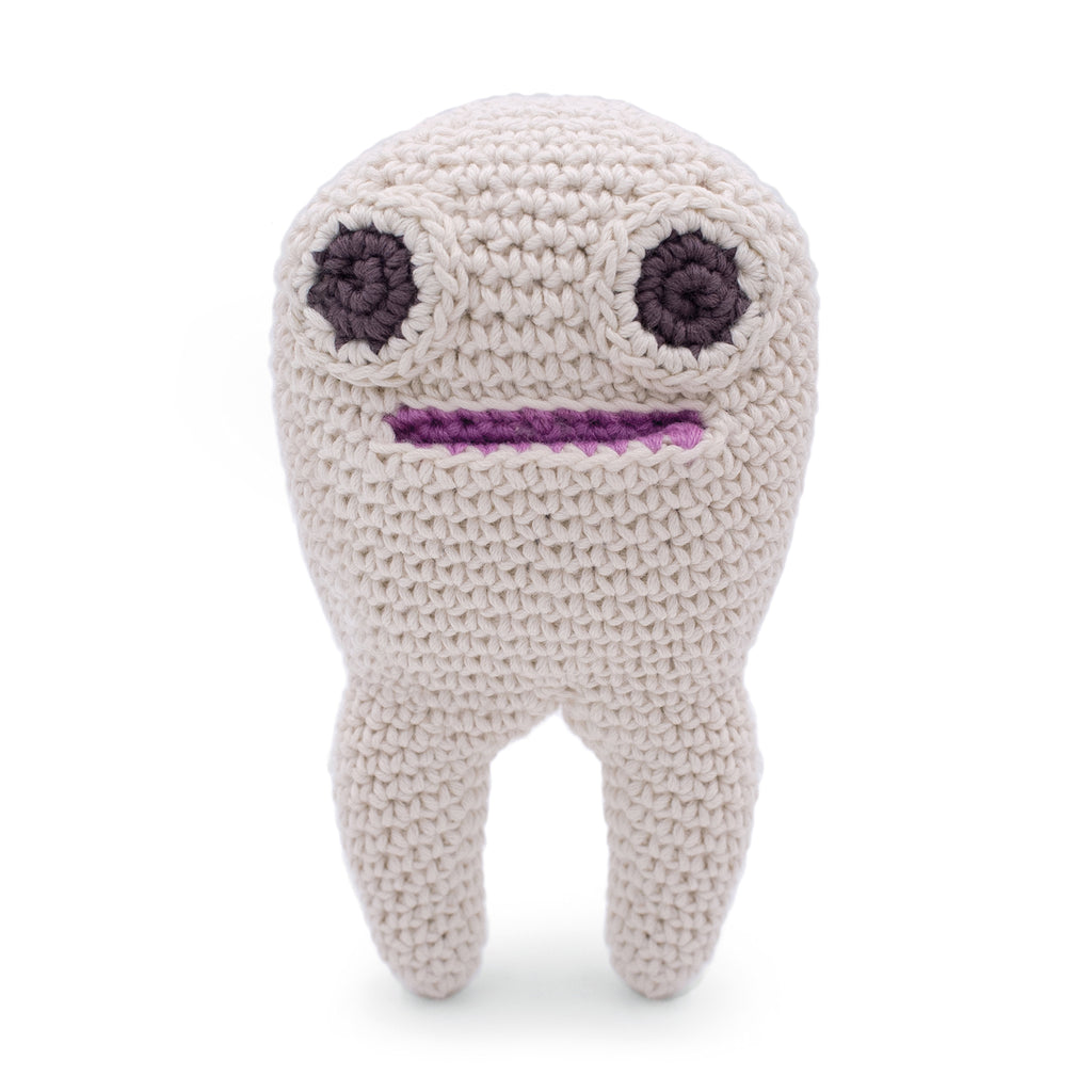 boite dent pour bébé en crochet 