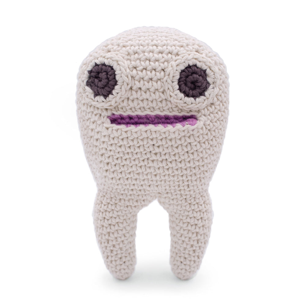 boite dent pour bébé en crochet 