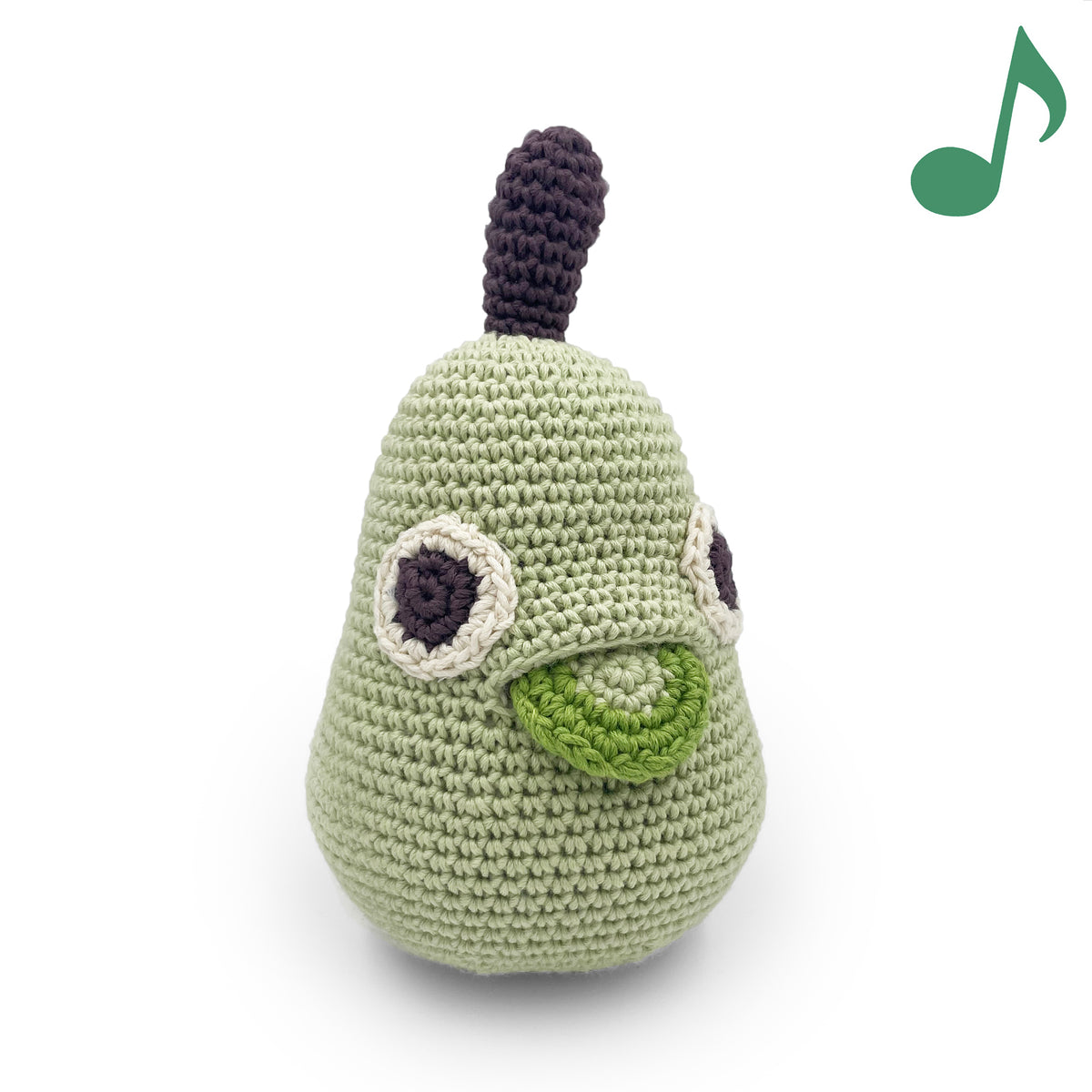 Pear Music Box 100% organic cotton