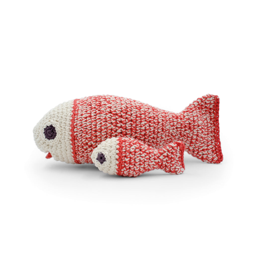 boite à musique pour bébé en crochet poisson