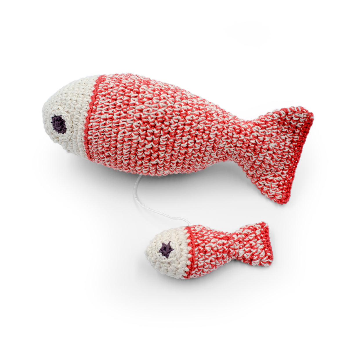 boite à musique pour bébé en crochet poisson