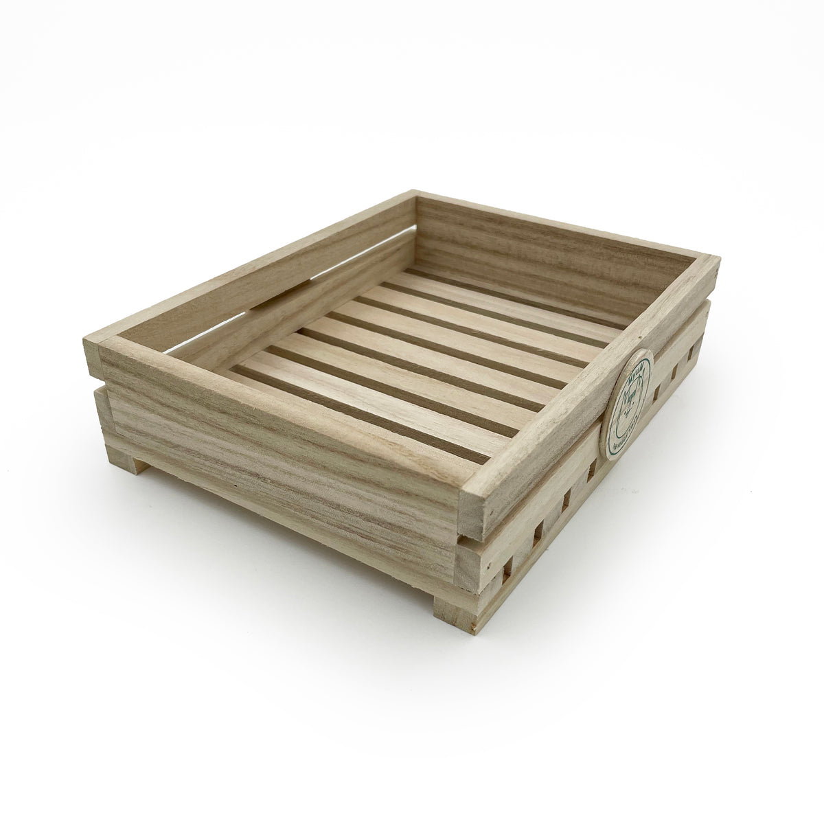 Wooden Crate Fruits & Vegetables size S