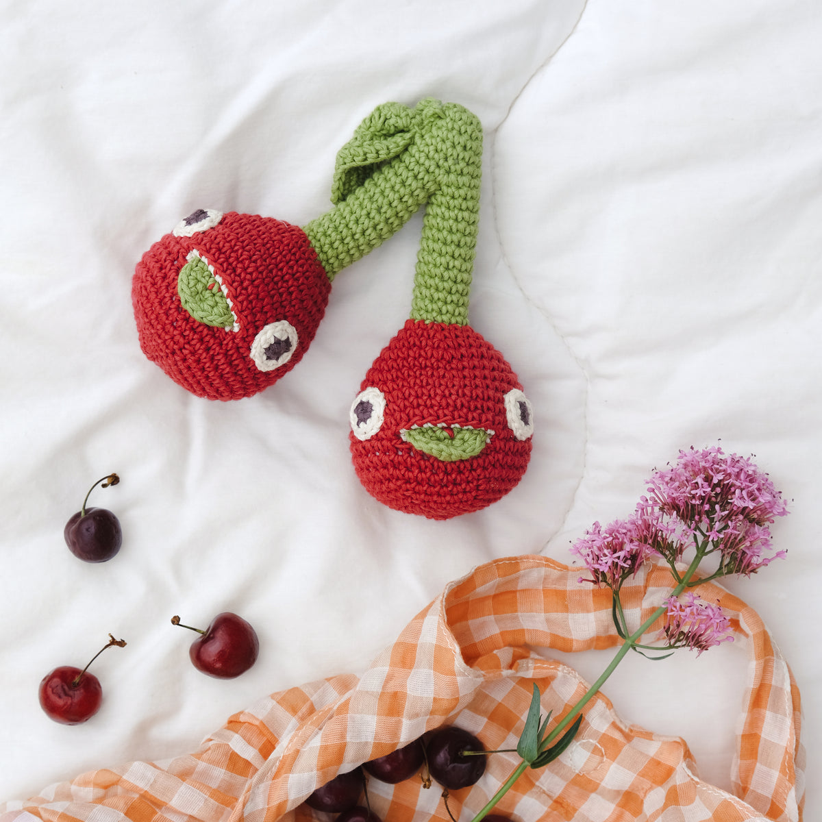 Hochet Cerise - BtoB - 5pcs