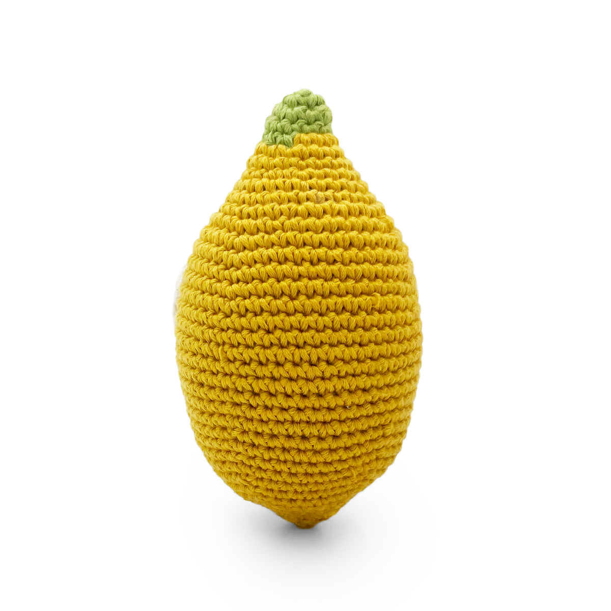 Lemon Rattle 100% organic cotton