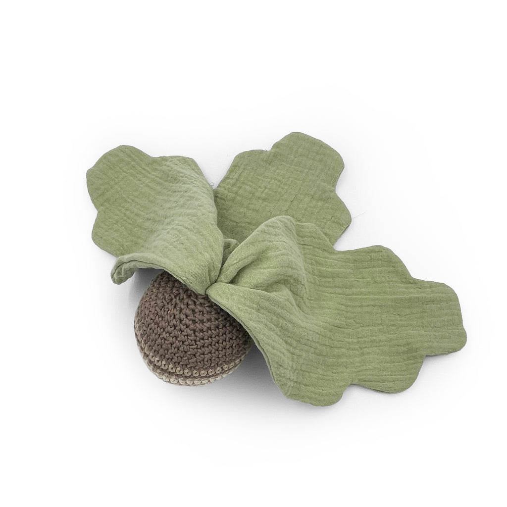 doudou pour bébé en crochet navet beige