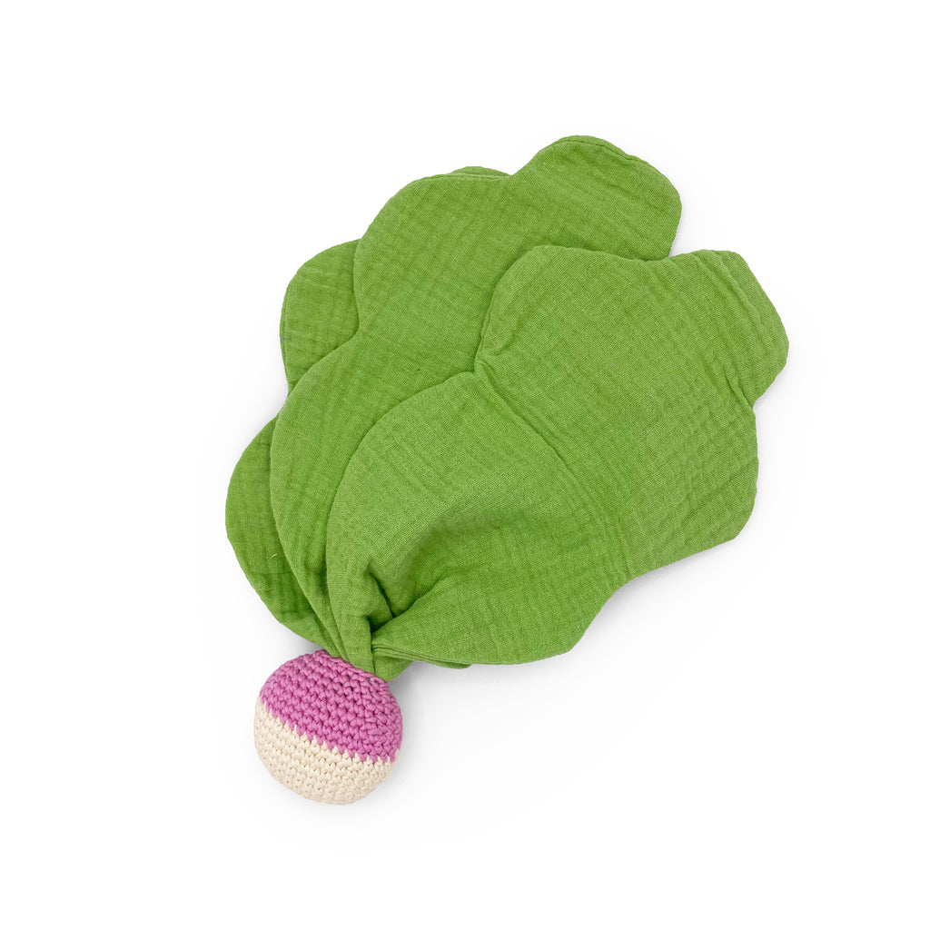 doudou pour bébé en crochet navet