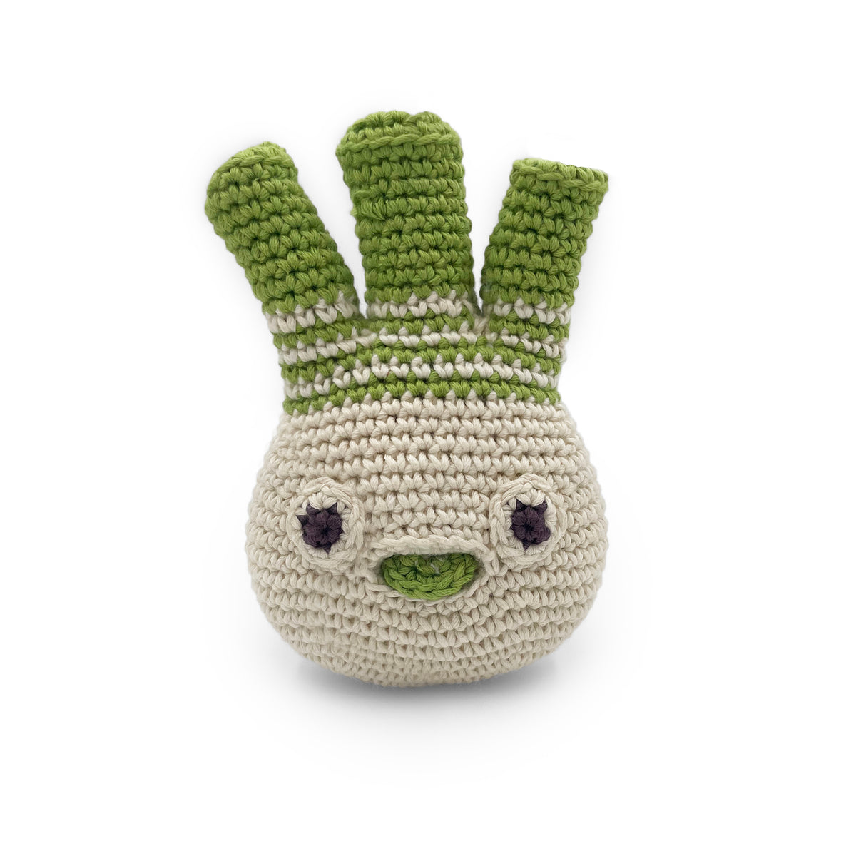 hochet pour bébé en crochet francis le fenouil