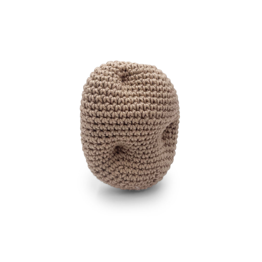hochet pour bébé en crochet pomme de terre
