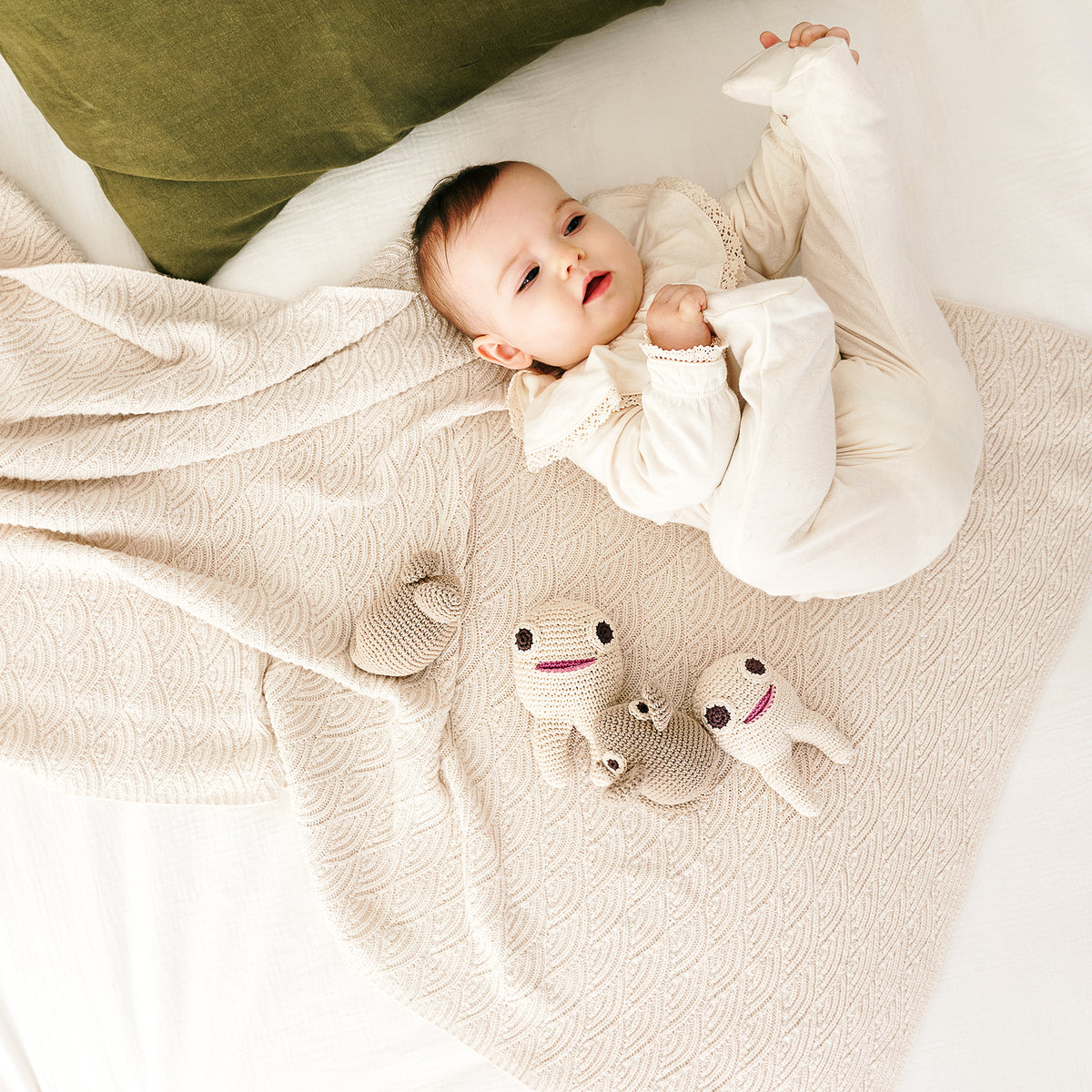 Teether & Tooth Box 100% organic cotton