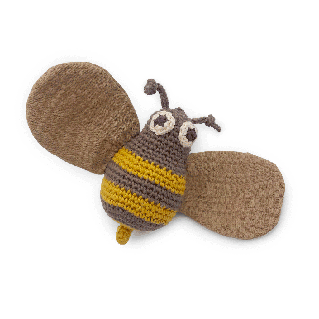 Bee Soothing Toy 100% organic cotton