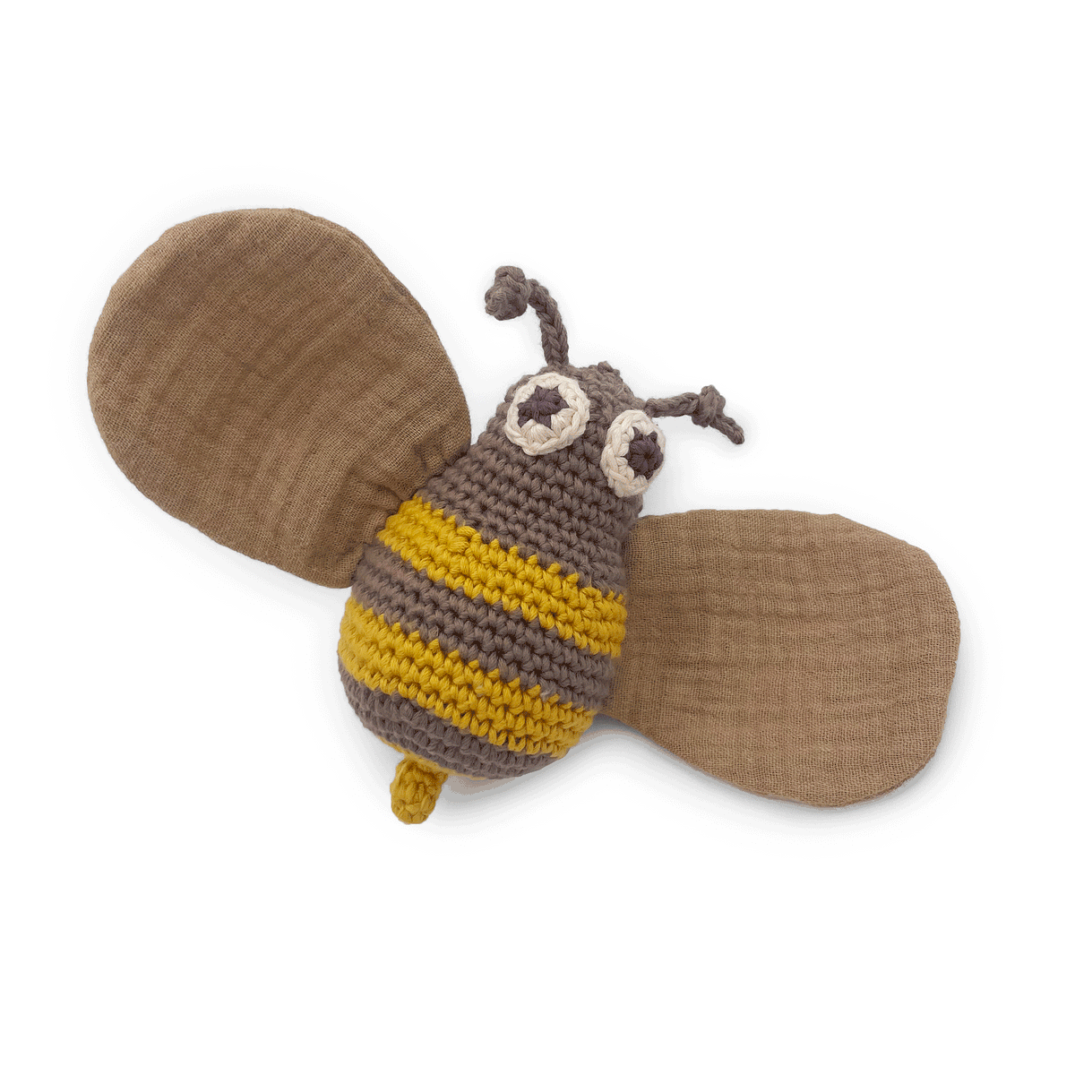 Bee Soothing Toy 100% organic cotton
