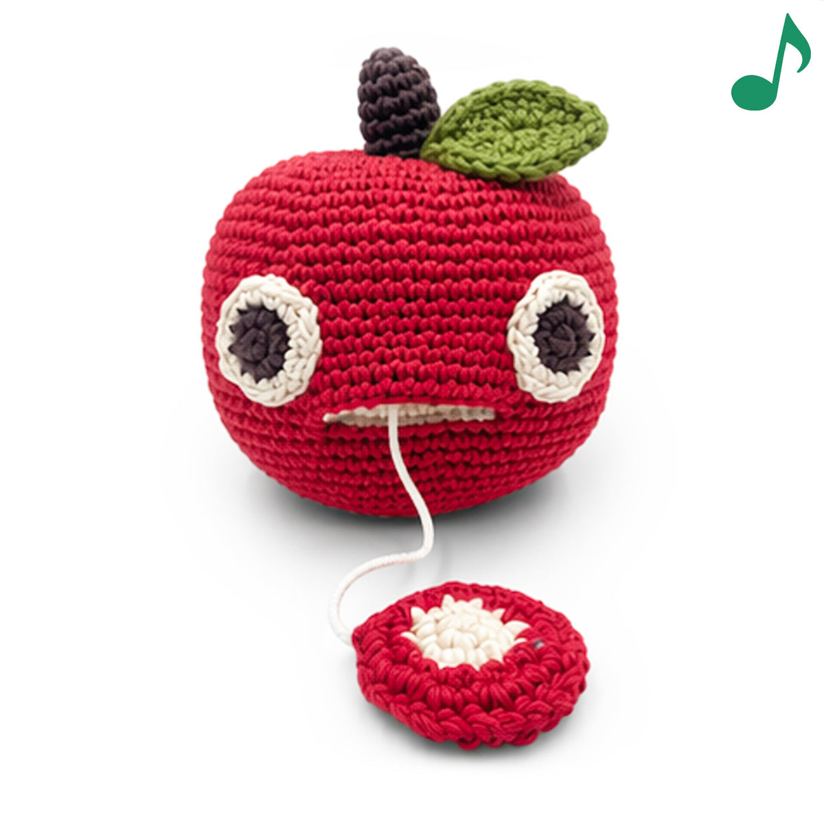 Apple Music Box 100% organic cotton 
