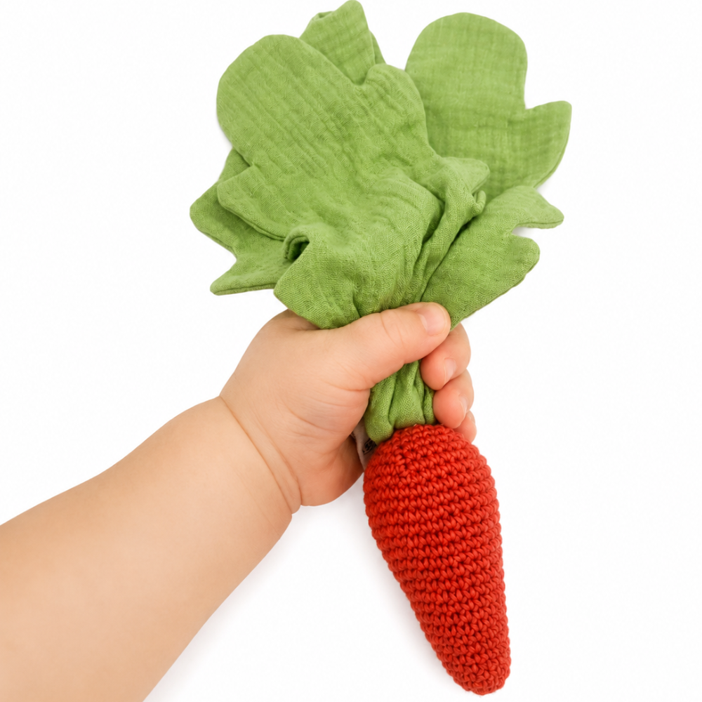 Carrot Lovie 100% organic cotton