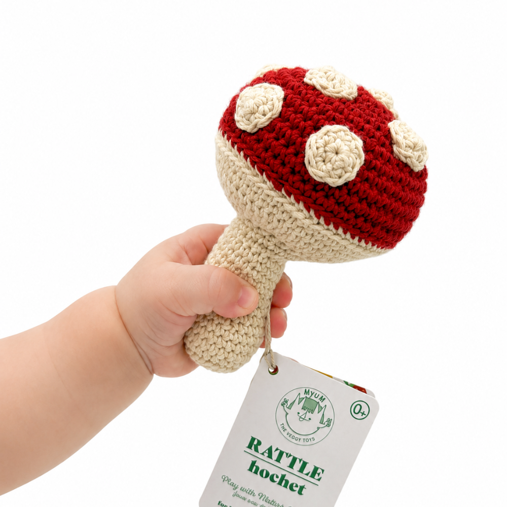 myum-crochet-toy-baby-organic-plush-rattle-mushroom-amanite