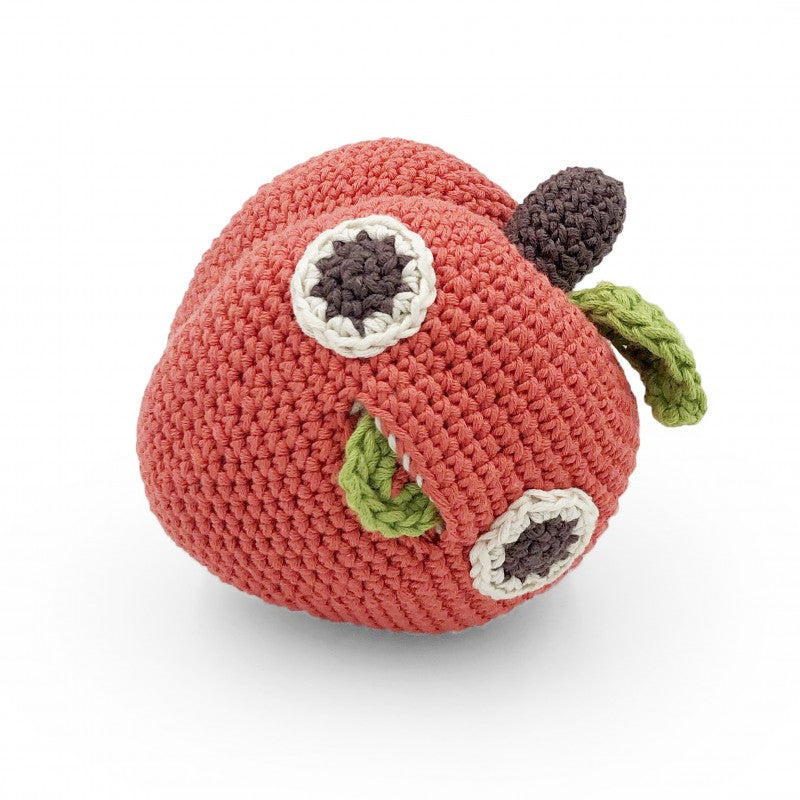 Hochet Pêche en crochet 100% coton bio
