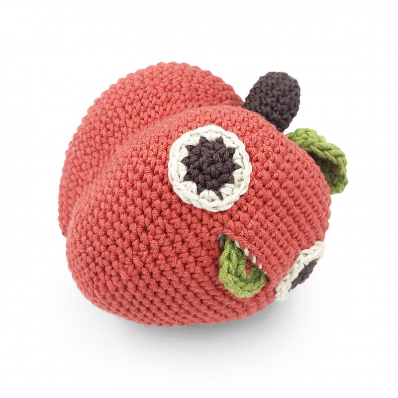 Hochet Pêche en crochet 100% coton bio