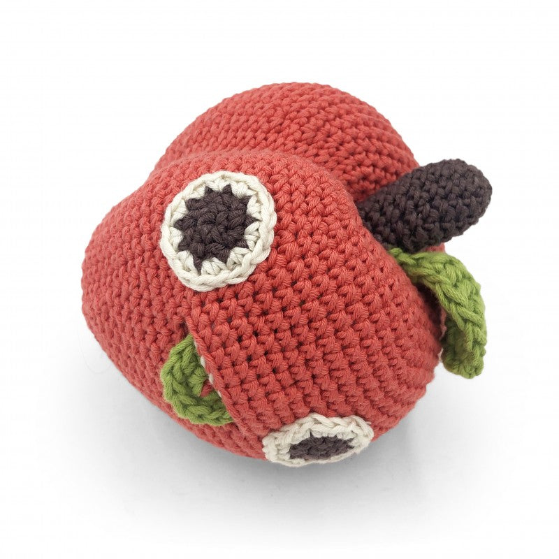 Hochet Pêche en crochet 100% coton bio
