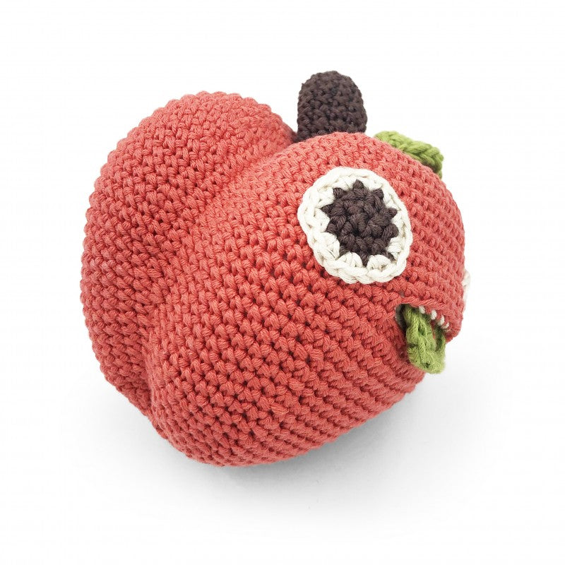 Hochet Pêche en crochet 100% coton bio