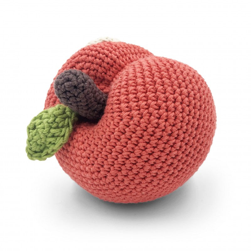 Hochet Pêche en crochet 100% coton bio