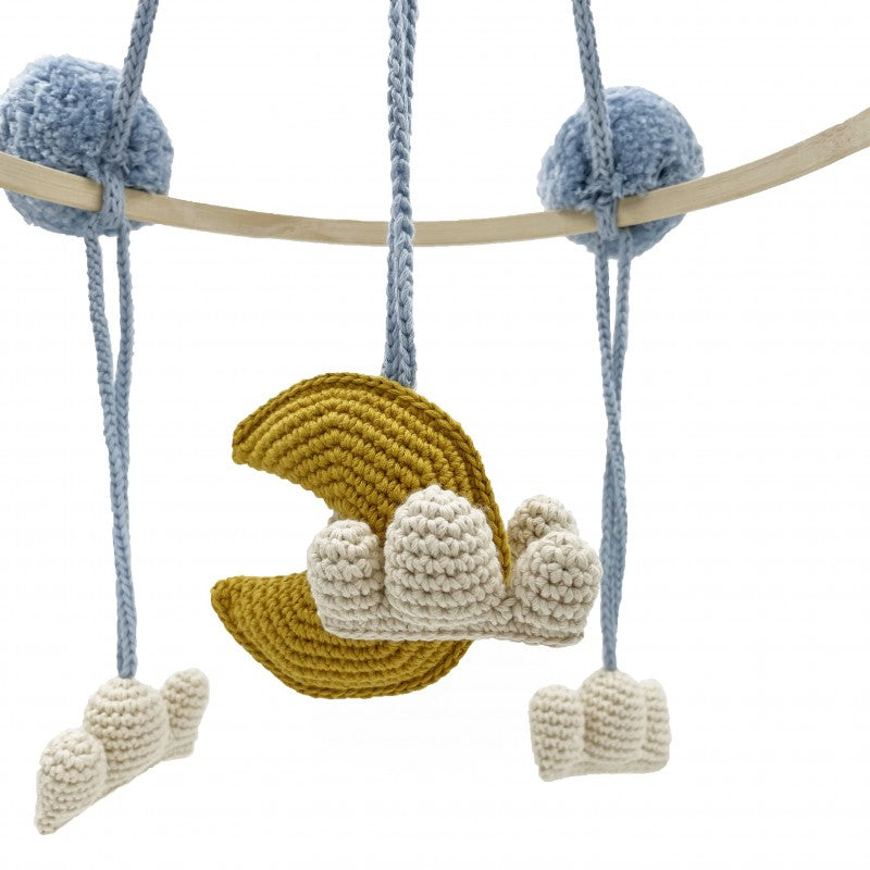 Night Sky Baby Mobile 100% organic cotton